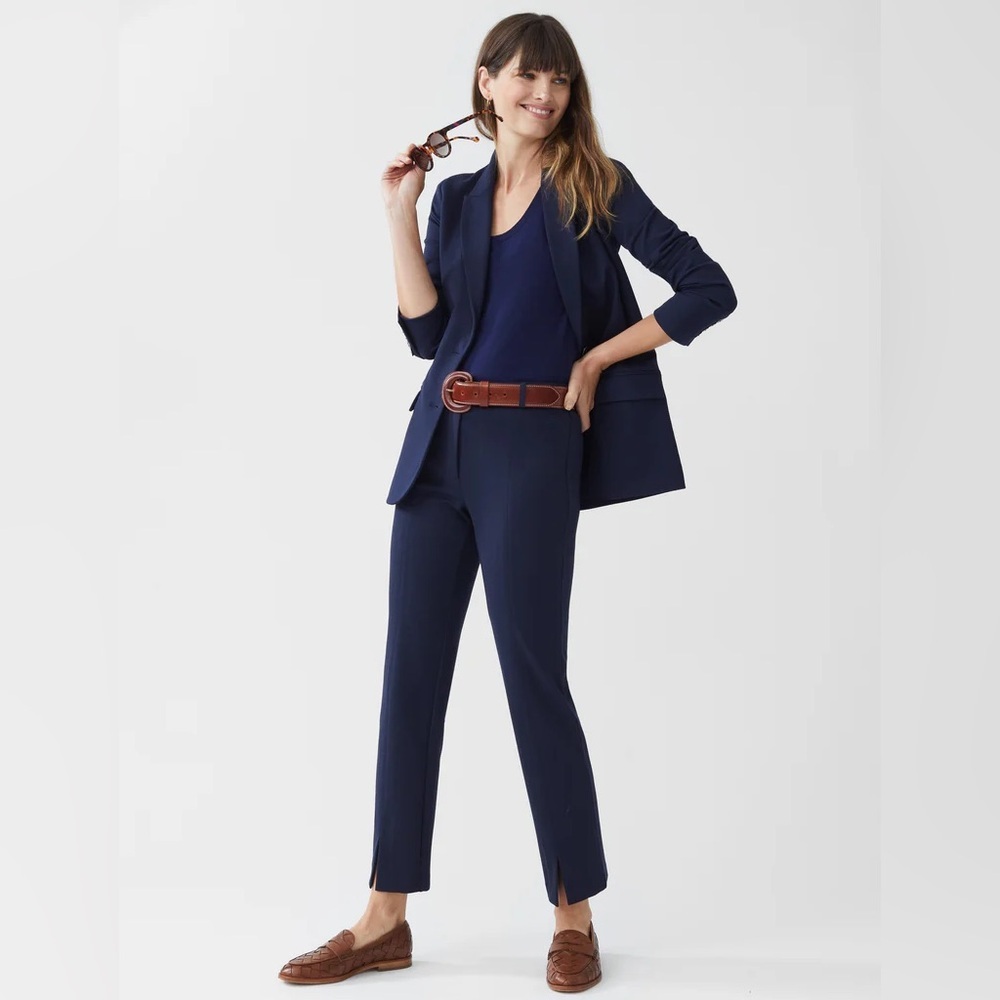 J. Mclaughlin Deanne Pant Winter Navy